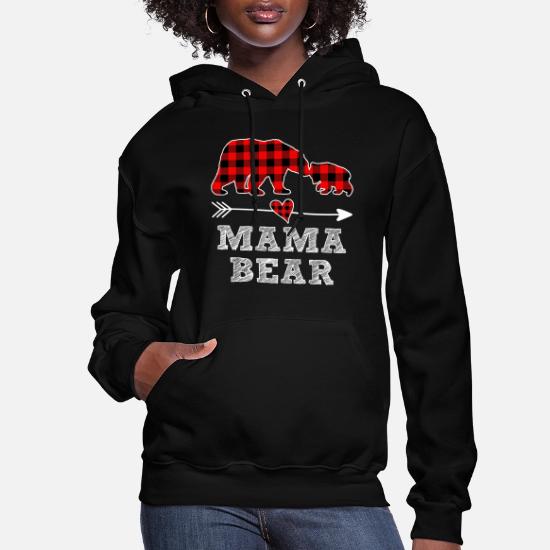 Mama Bear Red Plaid Buffalo' Women's 